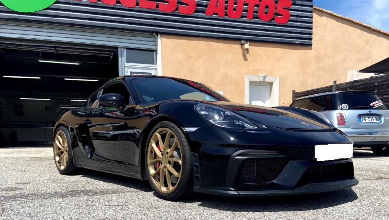 Vente de Porsche Cayman 718 GT4 2020 d'occasion de moins de 15 000 KM à bandol dans le var